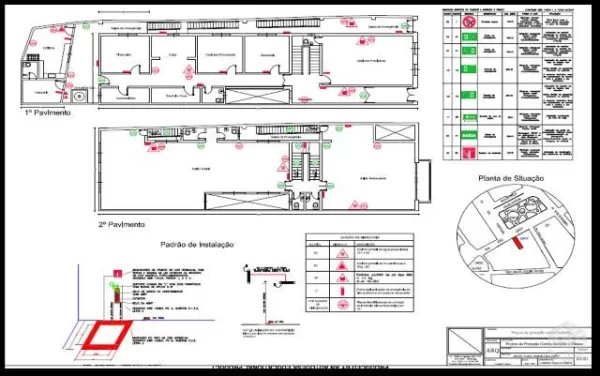 Projeto de Incêndio Comercial São José dos Pinhais